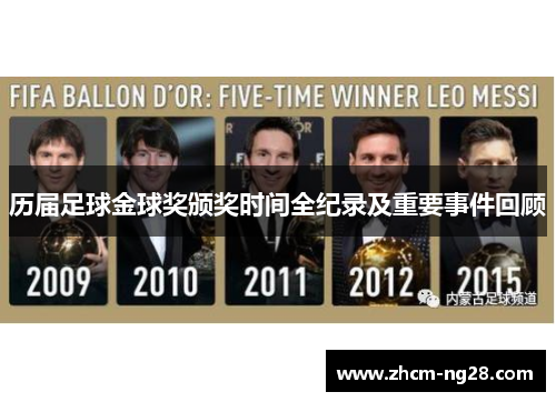 历届足球金球奖颁奖时间全纪录及重要事件回顾