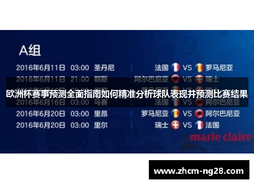 欧洲杯赛事预测全面指南如何精准分析球队表现并预测比赛结果